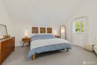 Spacious retreat offers respite at the end of the day.