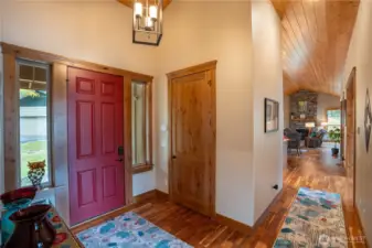 Entry to your new home