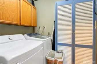 Laundry room on main floor.