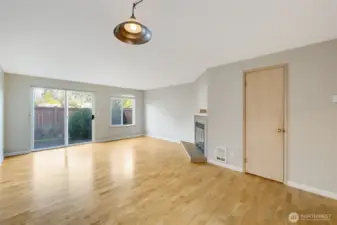 From the Kitchen looking out into main room