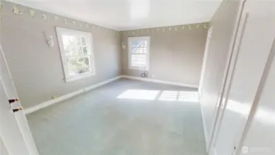 And... bedroom number 4 is also large.