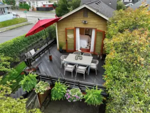 Just a lovely and inviting outdoor living space!