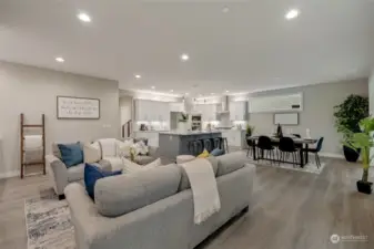 The versatility of this layout ensures that the home can accommodate any family dynamic.