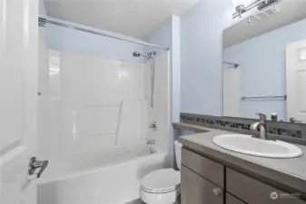 Full hall bathroom.