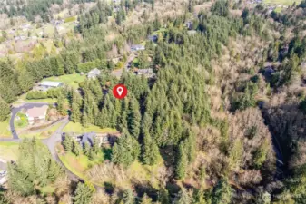 Last vacant parcel on this dead end street