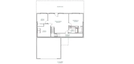 Daylight Basement Sample Floor Plan