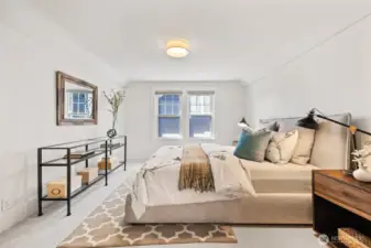 Large upper bedroom