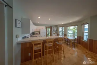 Kitchen with a view.