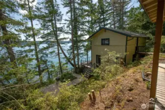 View from cabin.