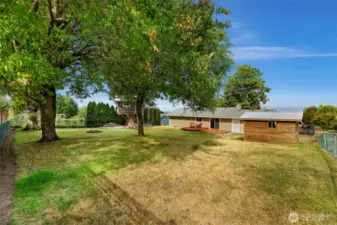 Large lot with mountain views