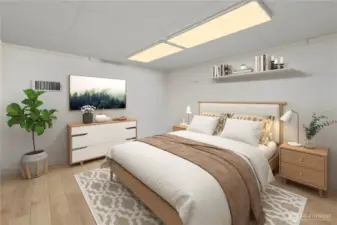 Detached Shop Bedroom