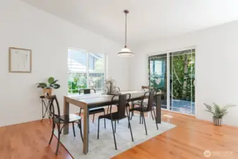 Plenty of room for a large table
