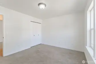 One of two additional bedrooms
