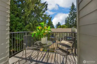 charming private deck