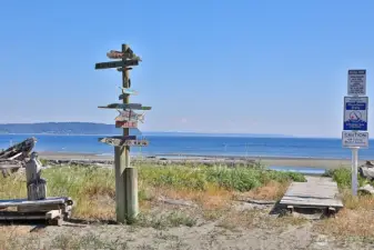 community beach access