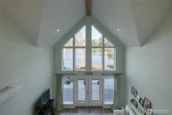 Stunning views from the loft