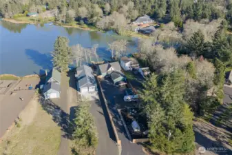 Enjoy year round views of the lake