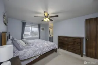 Very large spaced room with large windows