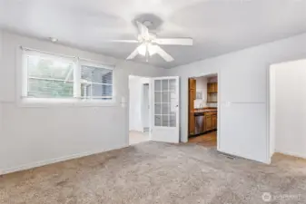 Formal dining area that bridges the charm of the past with the open-concept potential of the future.