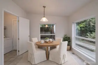 Small Breakfast Dining Area with Plenty of Natural Light