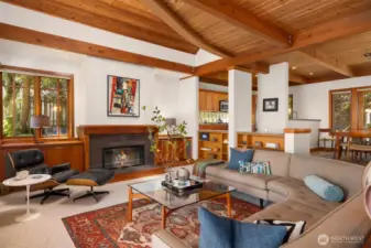 Open plan but not too open.