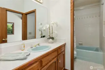 upstairs bathroom