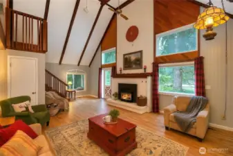 virtually staged to show options