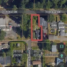 Approximate lot lines