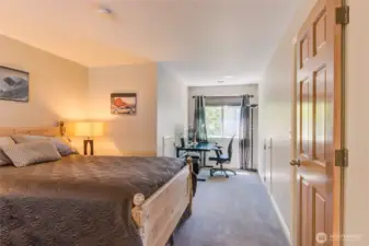 3rd bedroom suite with extra work areas or tv/gaming areas