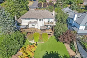 Mature low work yard