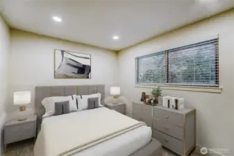 Bedroom #3 Virtually staged