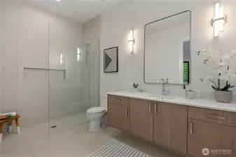 Main floor bedroom ensuite 3/4 bath