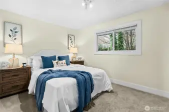 Main floor Primary bedroom