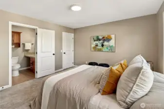 Alternate view from second primary bedroom