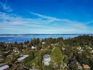 View of the Cascades...