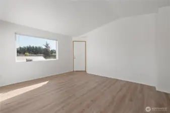 Living Room area with access door to the Balcony