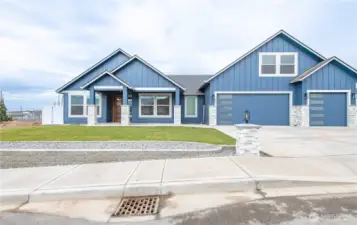 Example: What exterior face will look like. Colors will be different