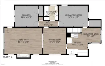 Floor plan main level. Great floor plan with seamless flow! Large gracious rooms for your entertaining or everyday adventures of life!