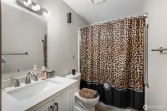 Bathroom was remodeled in 2020.