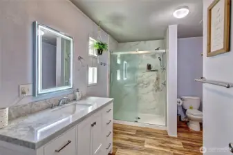 Main home primary en-suite bathroom