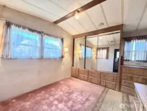 Park Model Bedroom Area