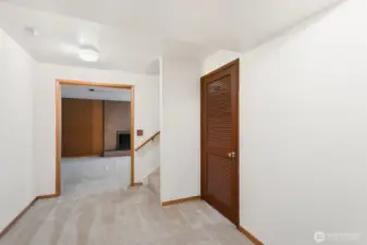 Landing-Daylight basement.