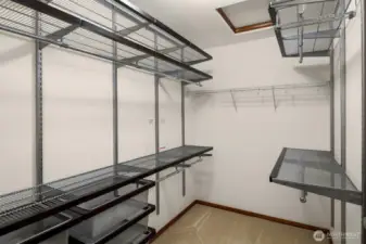 Container store custom closet system for your convenience!