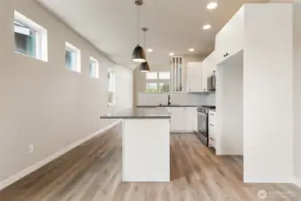 Kitchen pic for reference of like unit. 555 Northview is under construction.