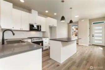 Kitchen pic for reference of like unit. 555 Northview is under construction.