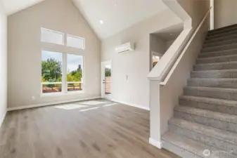 Living room pic for reference of like unit. 555 Northview is under construction.