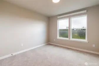 Bedroom pic for reference of like unit. 555 Northview is under construction.