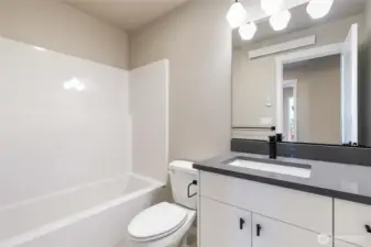 Bathroom pic for reference of like unit. 555 Northview is under construction.