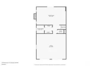 The lowest, or ground floor level, houses the huge family room, backyard access slider, loads of closet space, a large utility room and an extra deep garage with a work bench. Not seen is the wine celler/storage off the garage.