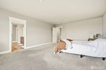 Large primary bedroom